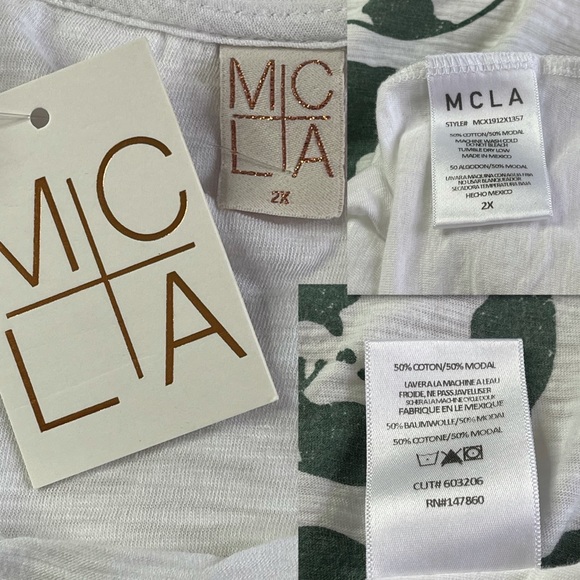 🌵White Burnout Graphic Tee “LOVE YOUR EARTH” NWT - Picture 7 of 11